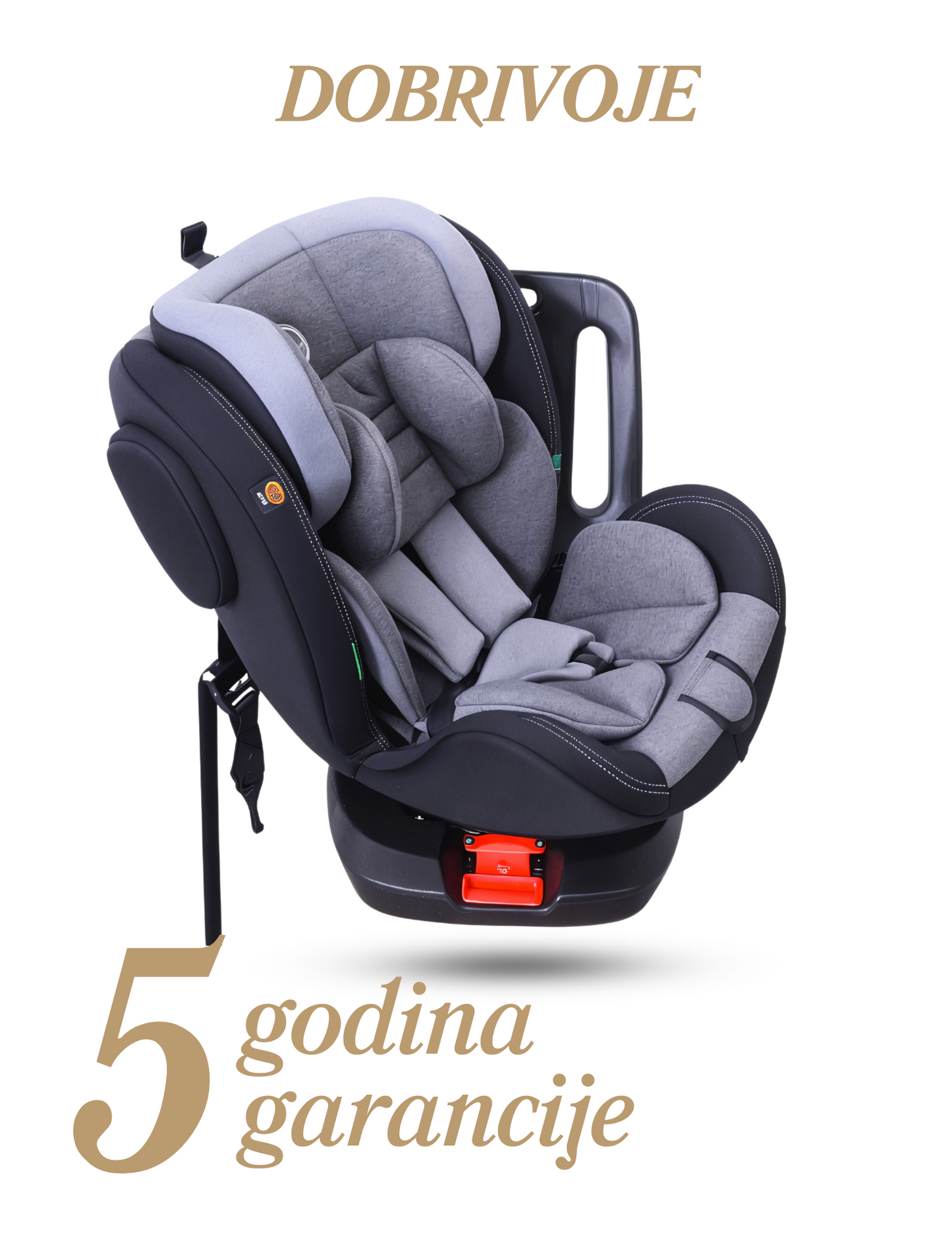Dobrivoje i-Size ISOFIX Auto-Sedište za Bebe i-size 40-150cm